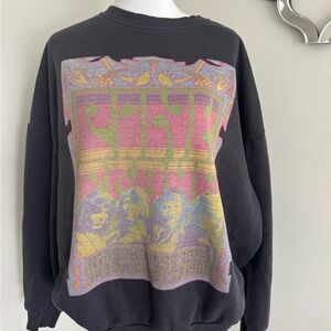 Pink Floyd Black Graphic Crewneck Sweater